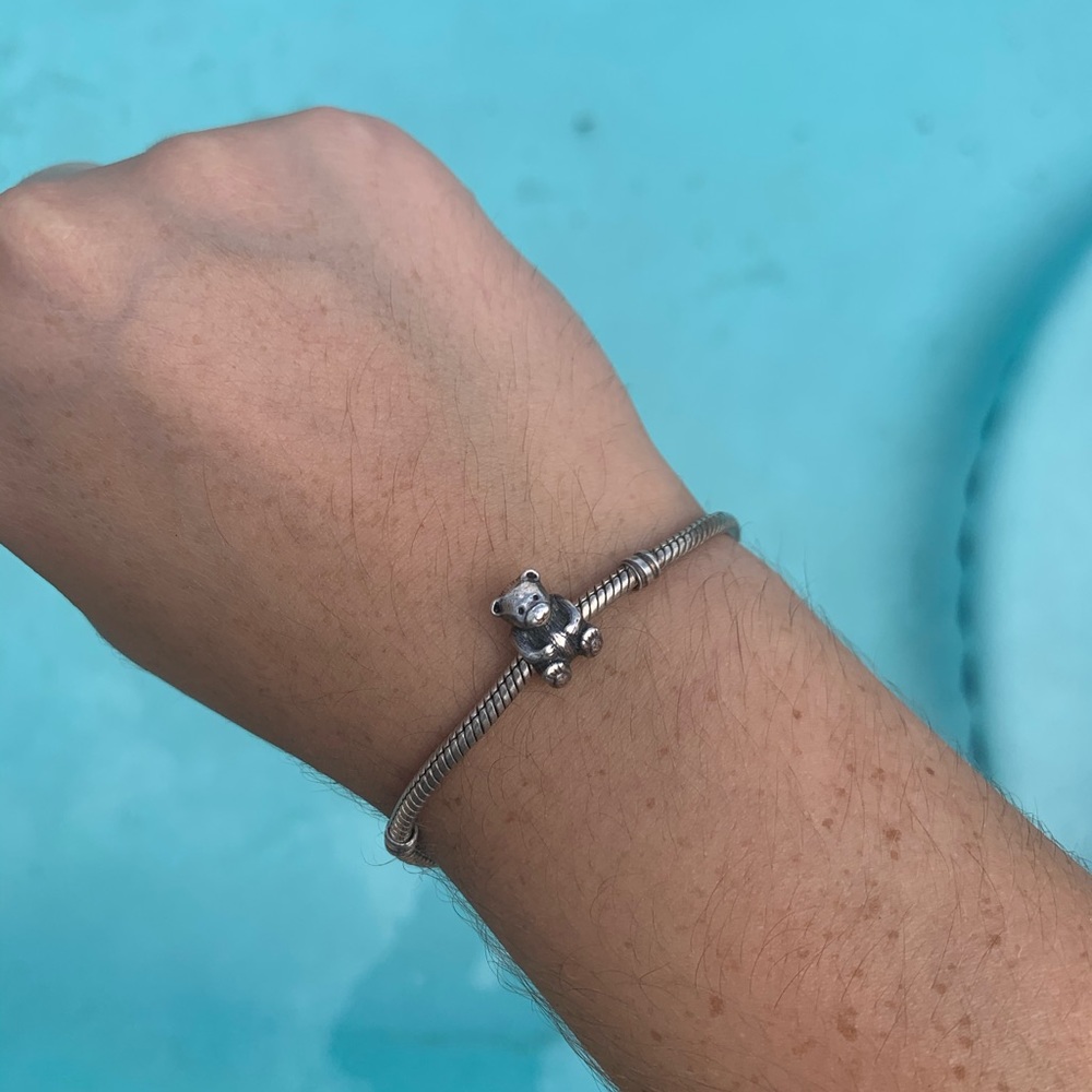 DISCONTINUED Pandora Teddy Bear Charm